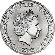 2 Dollars - Elizabeth II Roaring Lion obverse image