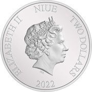2 Dollars - Elizabeth II Doves obverse image