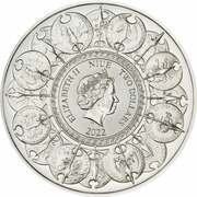 2 Dollars - Elizabeth II Molon Labe obverse image