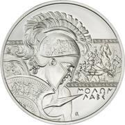 2 Dollars - Elizabeth II Molon Labe, Niue, 2022 reverse image