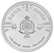 2 Dollars - Elizabeth II Metal Sonic obverse image