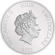 2 Dollars - Elizabeth II Boba Fett's Starfighter obverse image