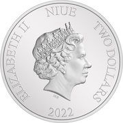 2 Dollars - Elizabeth II Grogu obverse image