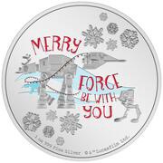 2 Dollars - Elizabeth II Season's Greetings, Niue, 2022 reverse image