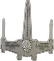 2 Dollars - Elizabeth II X-Wing obverse image