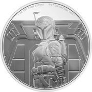 2 Dollars - Elizabeth II Bo-Katan Kryze, Niue, 2022 reverse image