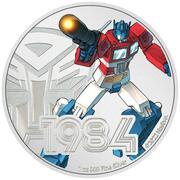 2 Dollars - Elizabeth II Optimus Prime, Niue, 2022 reverse image