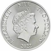 2 Dollars - Elizabeth II Tree of Life obverse image