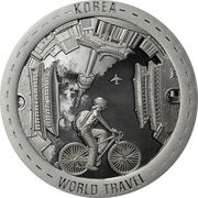 2 Dollars - Elizabeth II Korea, Niue, 2022 reverse image