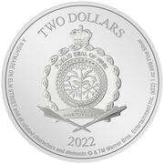 2 Dollars - Charles III A Nightmare on Elm Street obverse image