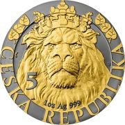 2 Dollars - Charles III Czech Lion reverse image