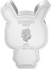 2 Dollars - Elizabeth II Posthumous; Year of the Rabbit obverse image