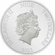 2 Dollars - Elizabeth II Posthumous; Year of the Rabbit obverse image