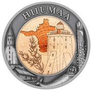2 Dollars - Chares III Hiiumaa, Niue, 2023 reverse image