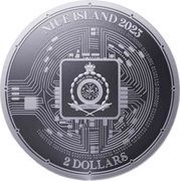2 Dollars - Charles III Bitcoin obverse image