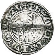 ¼ Groat - Philip the Good obverse image