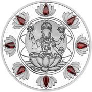 2 Dollars - Charles III Happy Diwali, Niue, 2023 reverse image