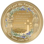 2 Dollars - Charles III Lest We Forget, Niue, 2023 reverse image
