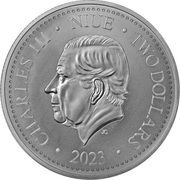 2 Dollars - Charles III Maori obverse image