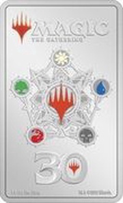 2 Dollars - Charles III Magic: The Gathering, Niue, 2023 reverse image