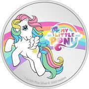 2 Dollars - Charles III My Little Pony, Niue, 2023 reverse image