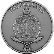 2 Dollars - Charles III Haab Calendar obverse image