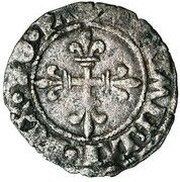 ¼ Groat - Philip the Handsome, Regency, Belgium, 1490-1492 reverse image