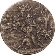 2 Dollars - Charles III Parable of the Prodigal Son, Niue, 2023 reverse image