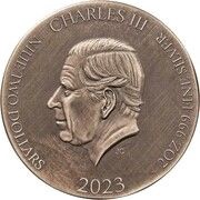 2 Dollars - Charles III The Sermon on the Mount obverse image