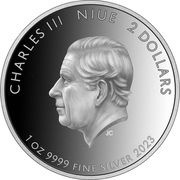2 Dollars - Charles III Audrey Hepburn obverse image
