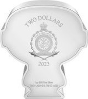 2 Dollars - Charles III Flash obverse image