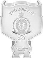 2 Dollars - Charles III Ant-Man obverse image