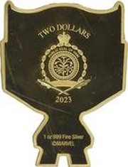 2 Dollars - Charles III Ant-Man obverse image