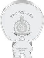 2 Dollars - Charles III Spider-man obverse image