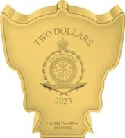 2 Dollars - Charles III Thor obverse image