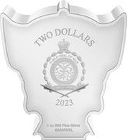 2 Dollars - Charles III Thor obverse image