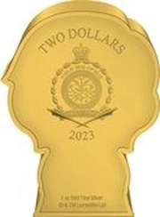 2 Dollars - Charles III Anakin Skywalker obverse image