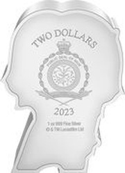 2 Dollars - Charles III Luke Skywalker obverse image