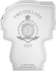 2 Dollars - Charles III Sabine Wren obverse image
