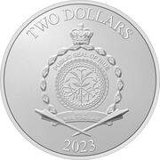 2 Dollars - Charles III Year of the Rabbit obverse image