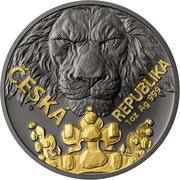 2 Dollars - Charles III Czech Lion reverse image