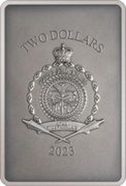 2 Dollars - Charles III Batman obverse image