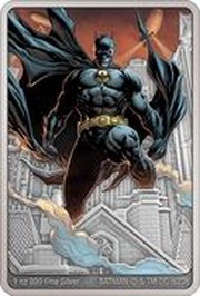 2 Dollars - Charles III Batman, Niue, 2023 reverse image