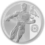 2 Dollars - Charles III Green Lantern, Niue, 2023 reverse image