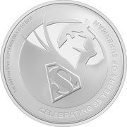 2 Dollars - Charles III Superman, Niue, 2023 reverse image