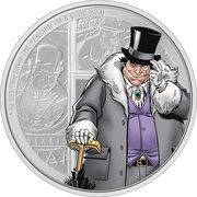 2 Dollars - Charles III The Penguin, Niue, 2023 reverse image