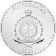 2 Dollars - Charles III Donald Duck obverse image