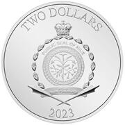 2 Dollars - Charles III Frozen obverse image