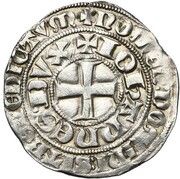 ½ Groat - John II, Belgium, 1294-1300 reverse image