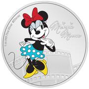 2 Dollars - Charles III Minnie Mouse, Niue, 2023 reverse image